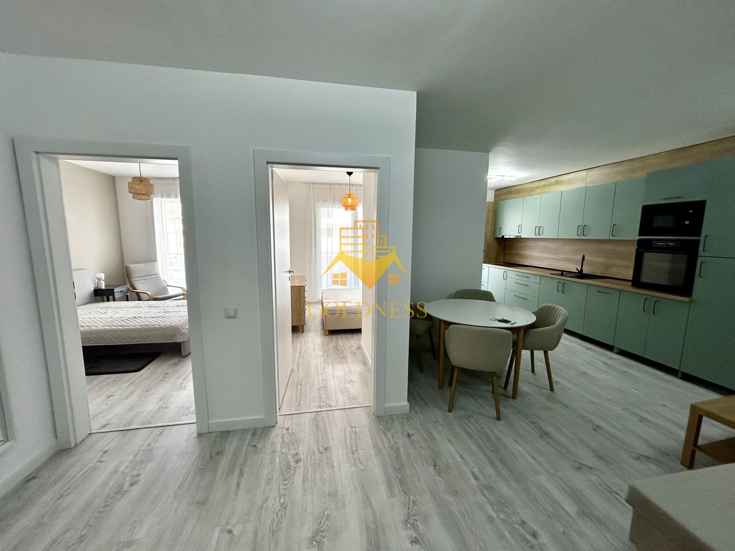 2 camere open space, Parcare, Modern, Eroilor Residence, Floresti - Poză 9