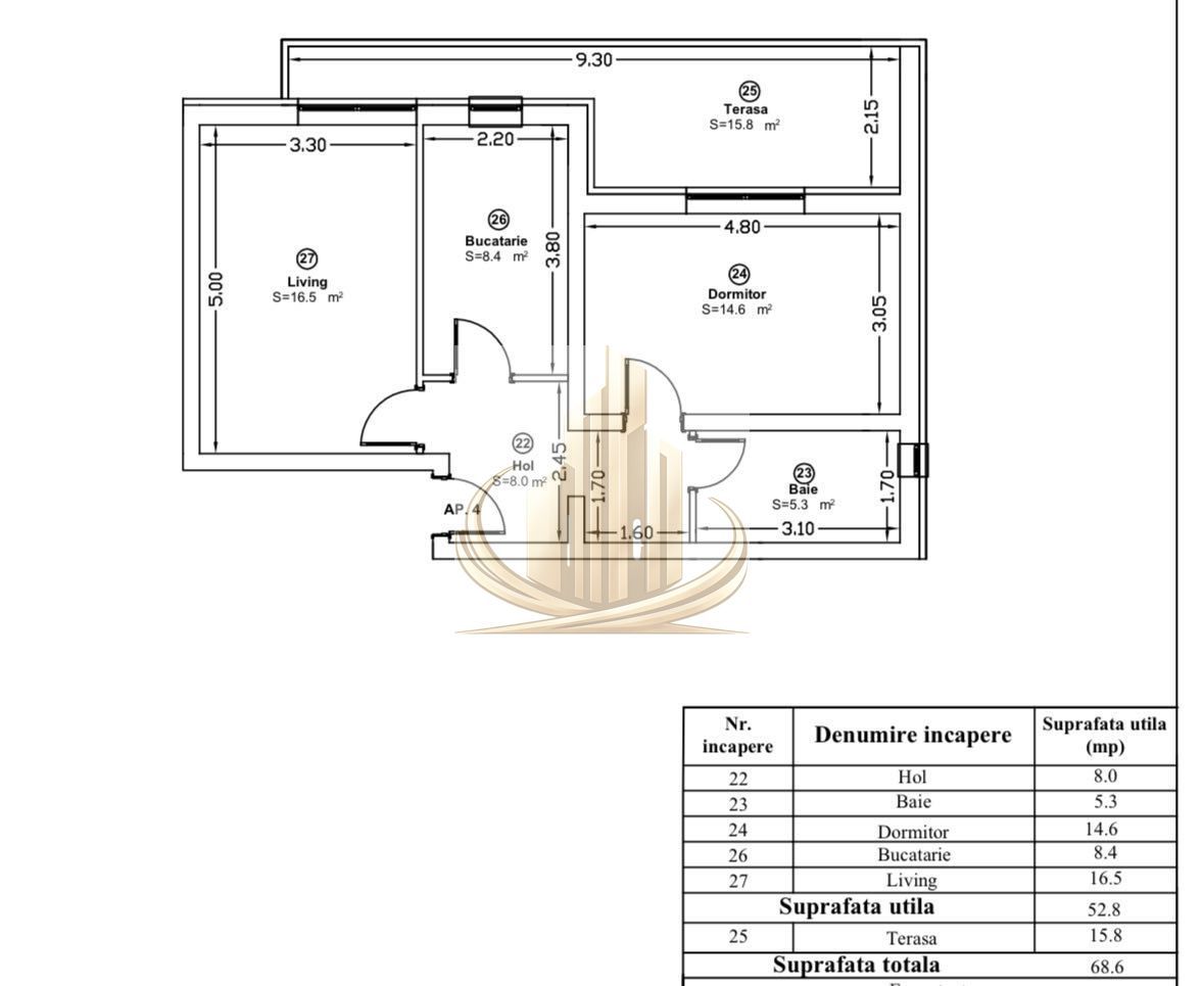 ✨🏡 Apartament 2 camere premium cu terasa generoasa-Giroc - Poză 8