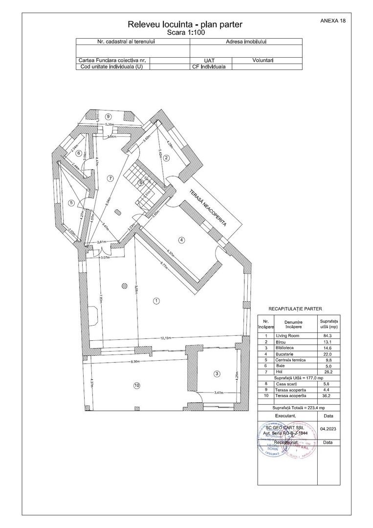 Vila Individuala cu arhitectura superba | 1128mp Teren | Piscina - Schiță 17