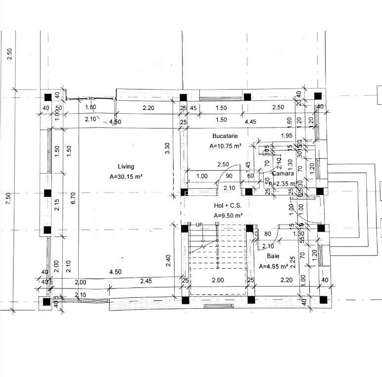 Casă individuală P+1 în Cristian – 128 mp utili, teren 310 mp - Schiță 11