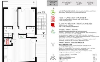 Apartament 3 camere, 2 bai, acces in apartament cu liftul - Dorobanti - Poză 6