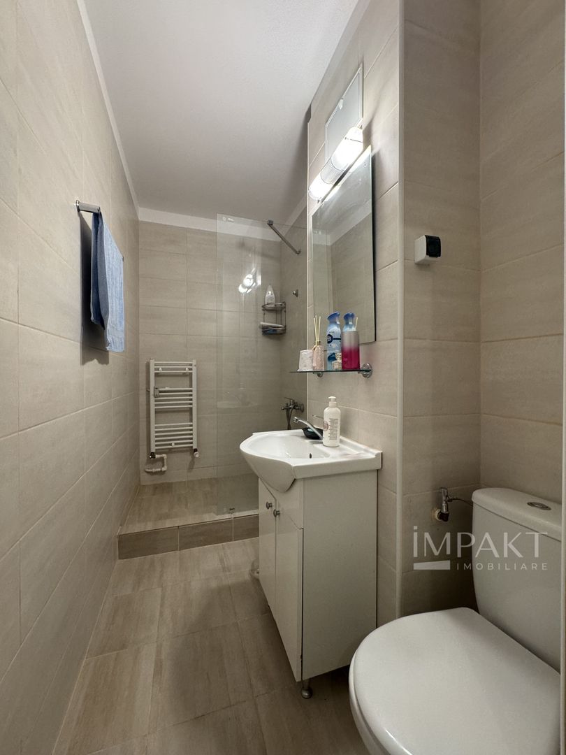 Apartament modern 42mp cu 1 cameră in Manastur de inchiriat - Poză 10