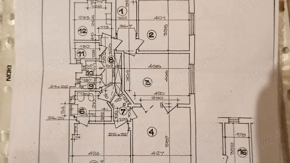 Ag BRASADAS închiriază ap 7 cam PARTER Pța Rosetti. - Poză 1