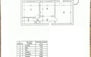 2 camere Nerva Traian-Timpuri Noi( centrala Termica-60mp ) - Poză 7