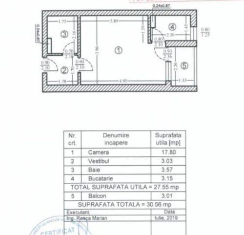 GARSONIERA LUX LUJERULUI | TIMONIERULUI - Schiță 6