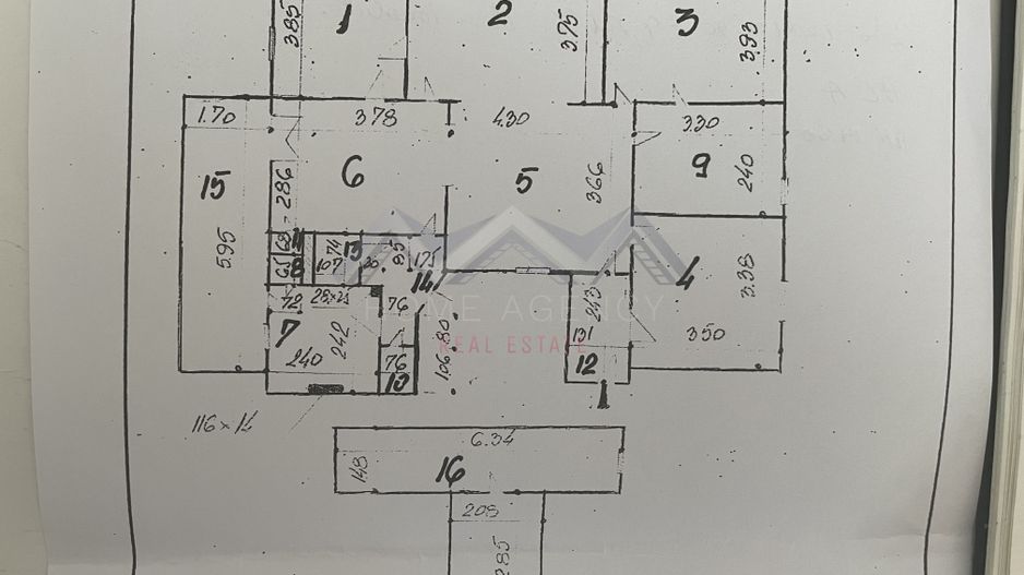Apartament interbelic mare, cu compartimentare rară și potențial premium - Schiță 3