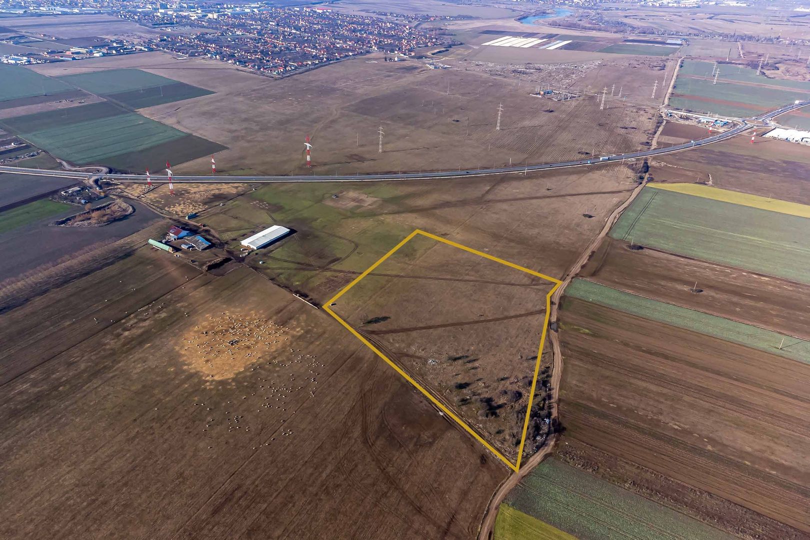 Teren agricol extravilan cu potențial de dezvoltare – 41.600 mp – Arad - Poză 4