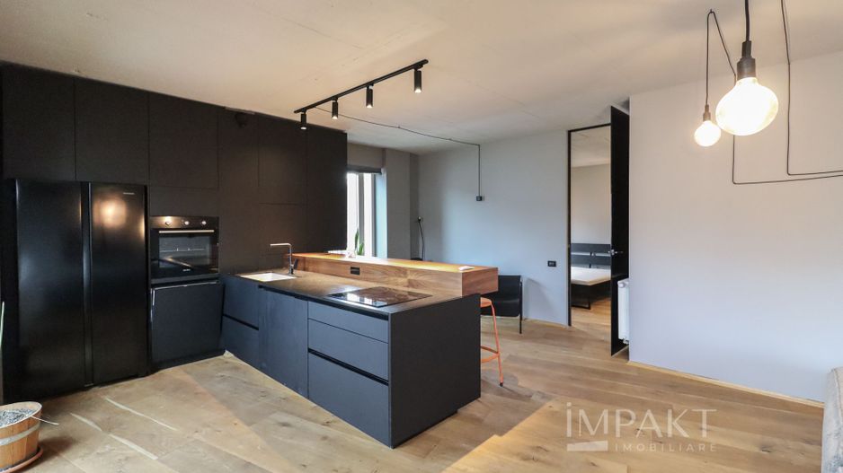 Apartament cu doua camere, stil industrial, zona Parcului Central! - Poză 15