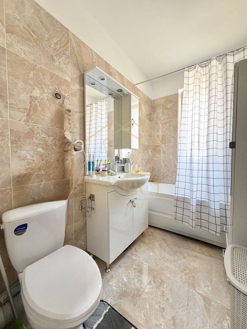 Apartament cu 2 camere mobilat, decomandat la parter in Giroc - Calea Urseni. - Poză 6