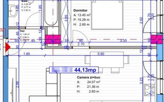 Apartament cu 2 camere/44 mp/imobil NZEB. - Poză 3