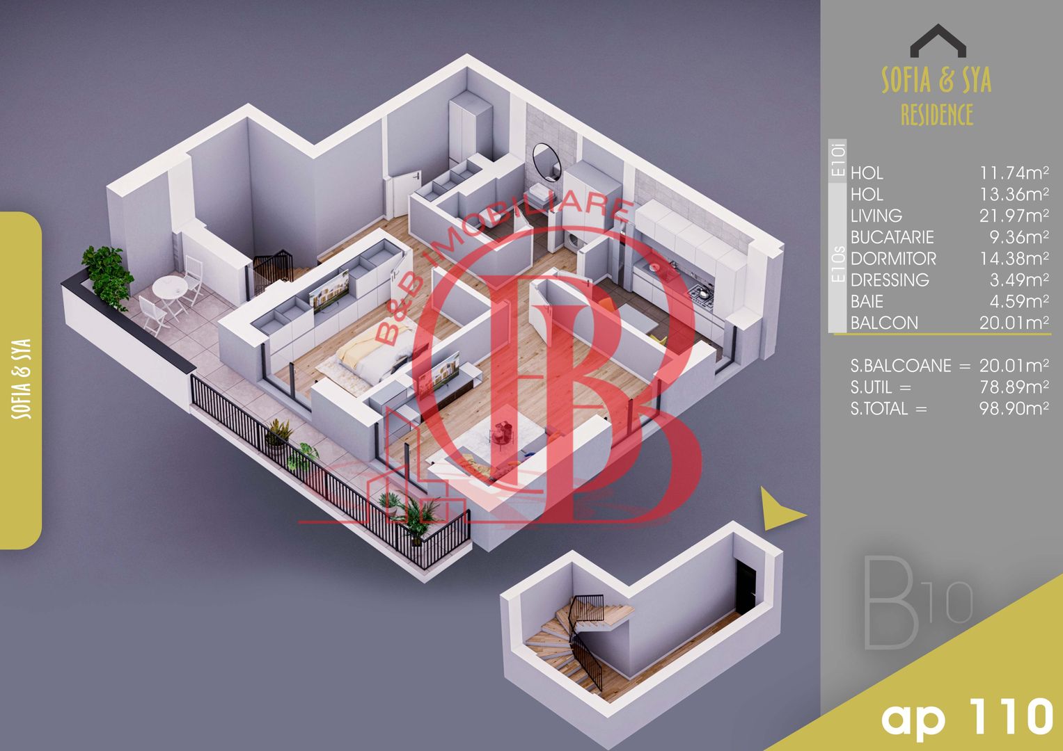 Duplex 2 camere Finalizat cu acte  Parcare Bonus- 10 min Metrou Nicolae Teclu - Schiță 8