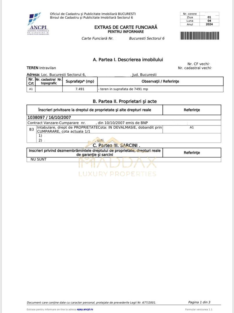 Teren Intravilan ***7.491 mp*** 2S+P+14E // Drumul Taberei - Poză 4