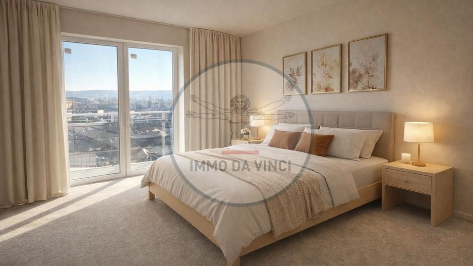 Apartement 2 camere 55mp bloc NOU Marasti | Bulgaria Cluj Napoca - Poză 2