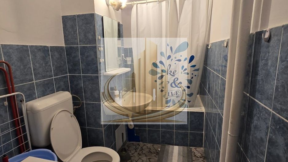 Apartament 1 cameră, 32 mp, balcon închis, complet mobilat - Poză 6