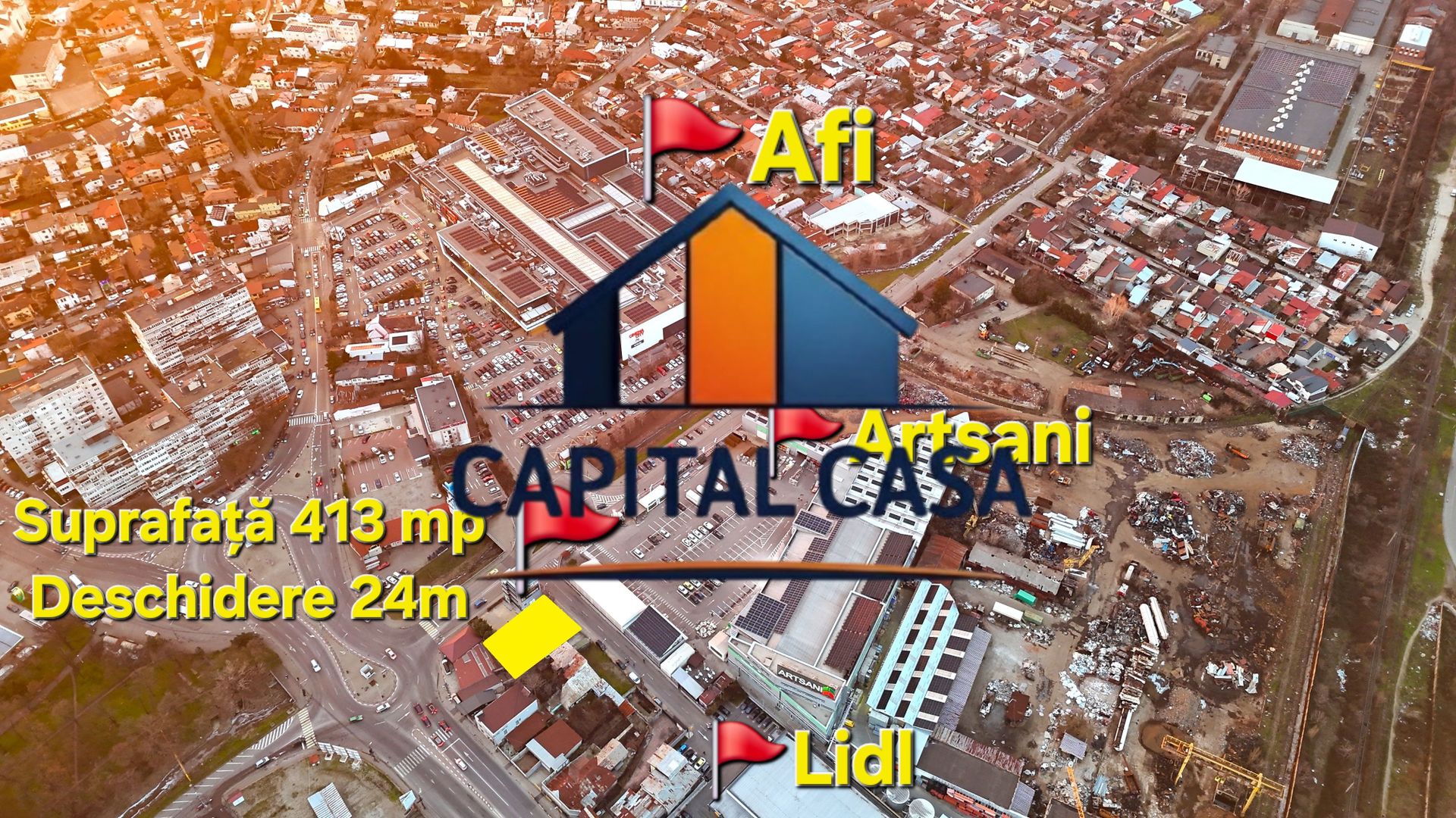 Teren de Vanzare langa Afi Ploiesti, Artsani si Lidl - Poză 4