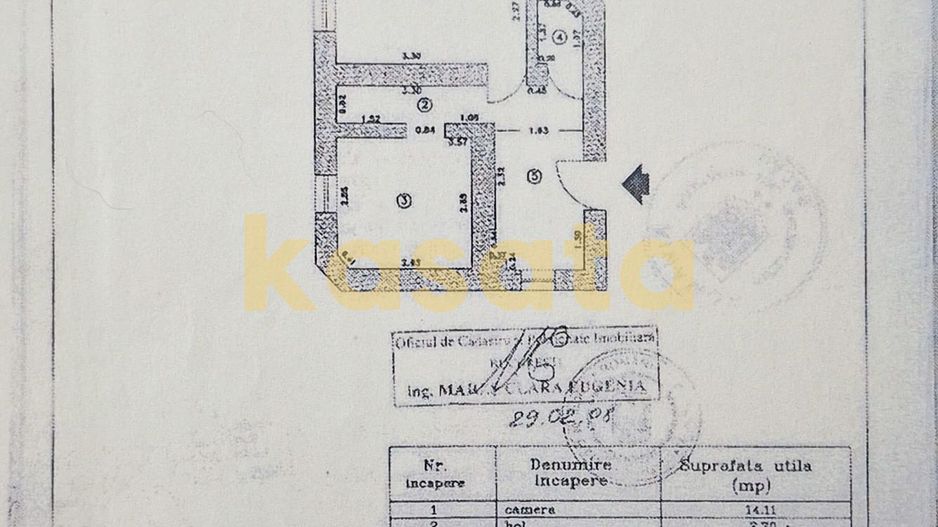 OPORTUNITATE | GARSONIERA | VICTORIEI | IDEAL SEDIU FIRMA | SPATIU - Poză 7