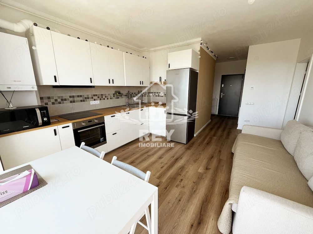 Prima închiriere   Apartament 2 camere + balcon 10 mp. cu vedere panoramică - Poză 6