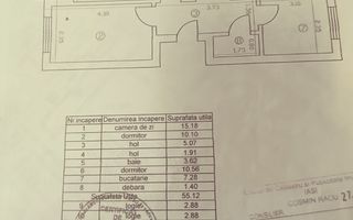 Ap 3 camere, decomandat - Podul de Piatra - 107.000 Euro - Poză 8