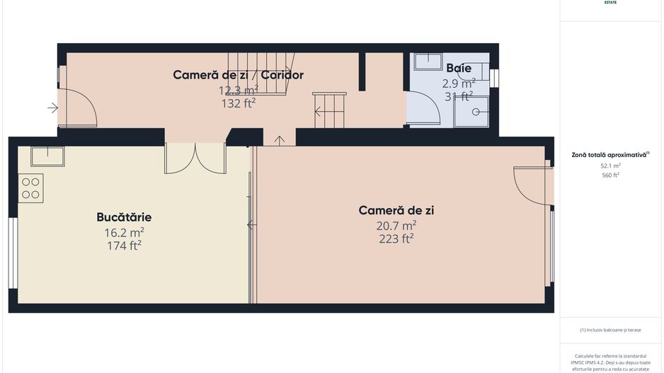 Casă înșiruită P+M cu 3 camere - Dumbrăvița - Timișoara - Poză 16