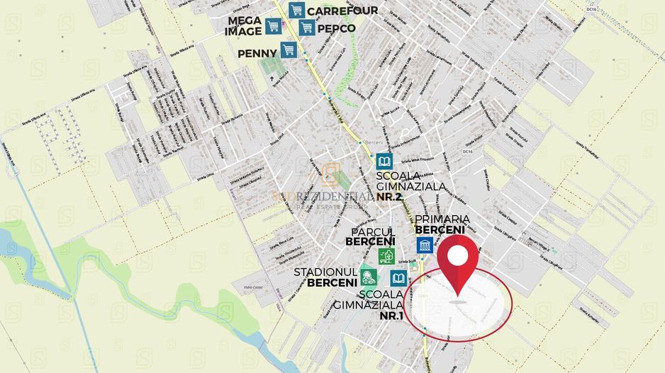 Teren de vanzare, 495 mp, dubla deschidere - Comuna Berceni, Ilfov - Poză 4