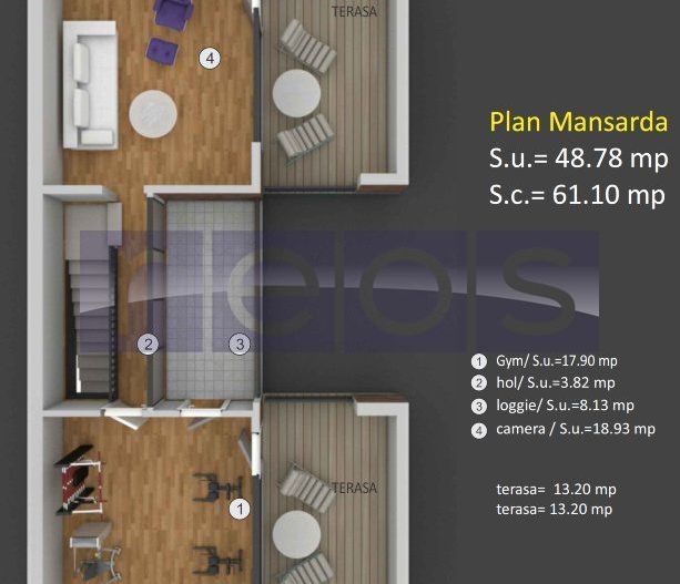 VANZARE TEREN 208MP | PUD APROBAT | PROIECT INCLUS | DOMENII | - Poză 11