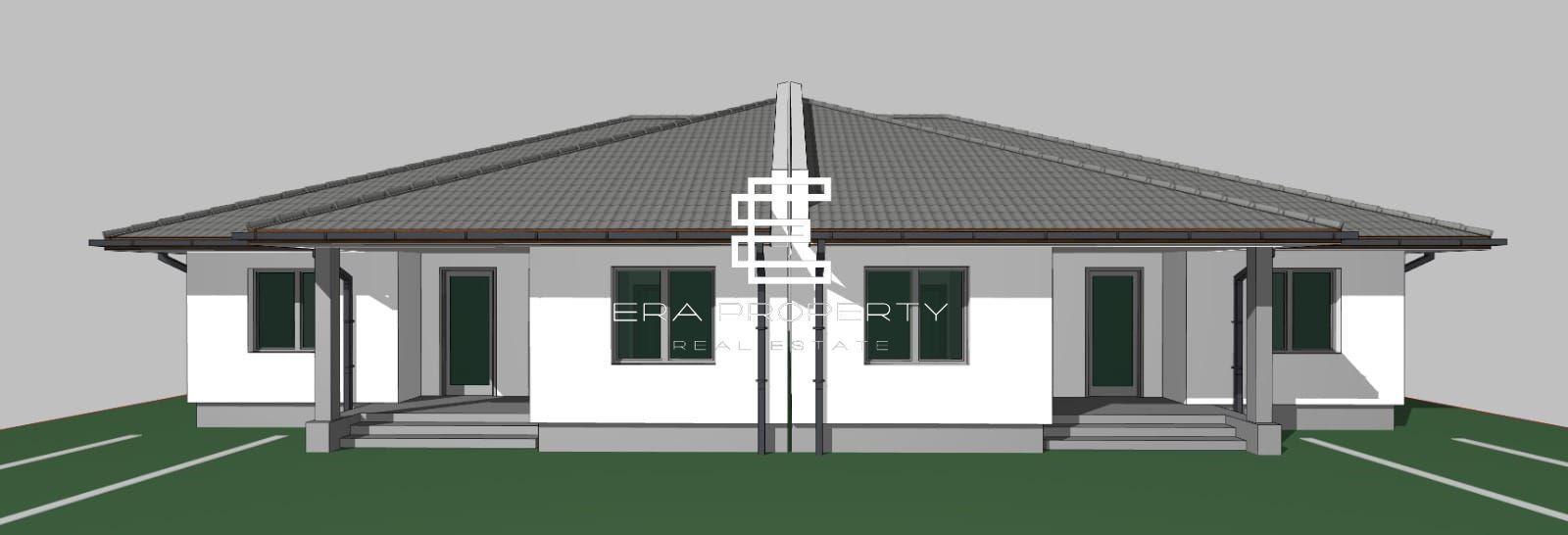Case pe un singur nivel teren 479 mp cu panouri solare – Cristian/Sibiu - Poză 1