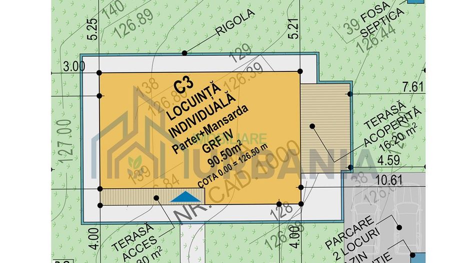 Casă individuală 3 camere + mansardă utilizabilă, teren 400 mp – Ciurbești, Miroslava - Poză 2