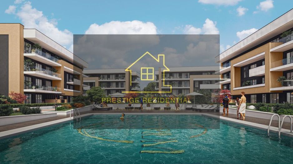 Ap 3 camere , complex premium/ smart home/Piscina,Titan-Auchan - Poză 2
