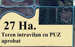 Unicat ! A3 Gherghita - 27 Ha. teren intravilan cu PUZ aprobat - Poză 1