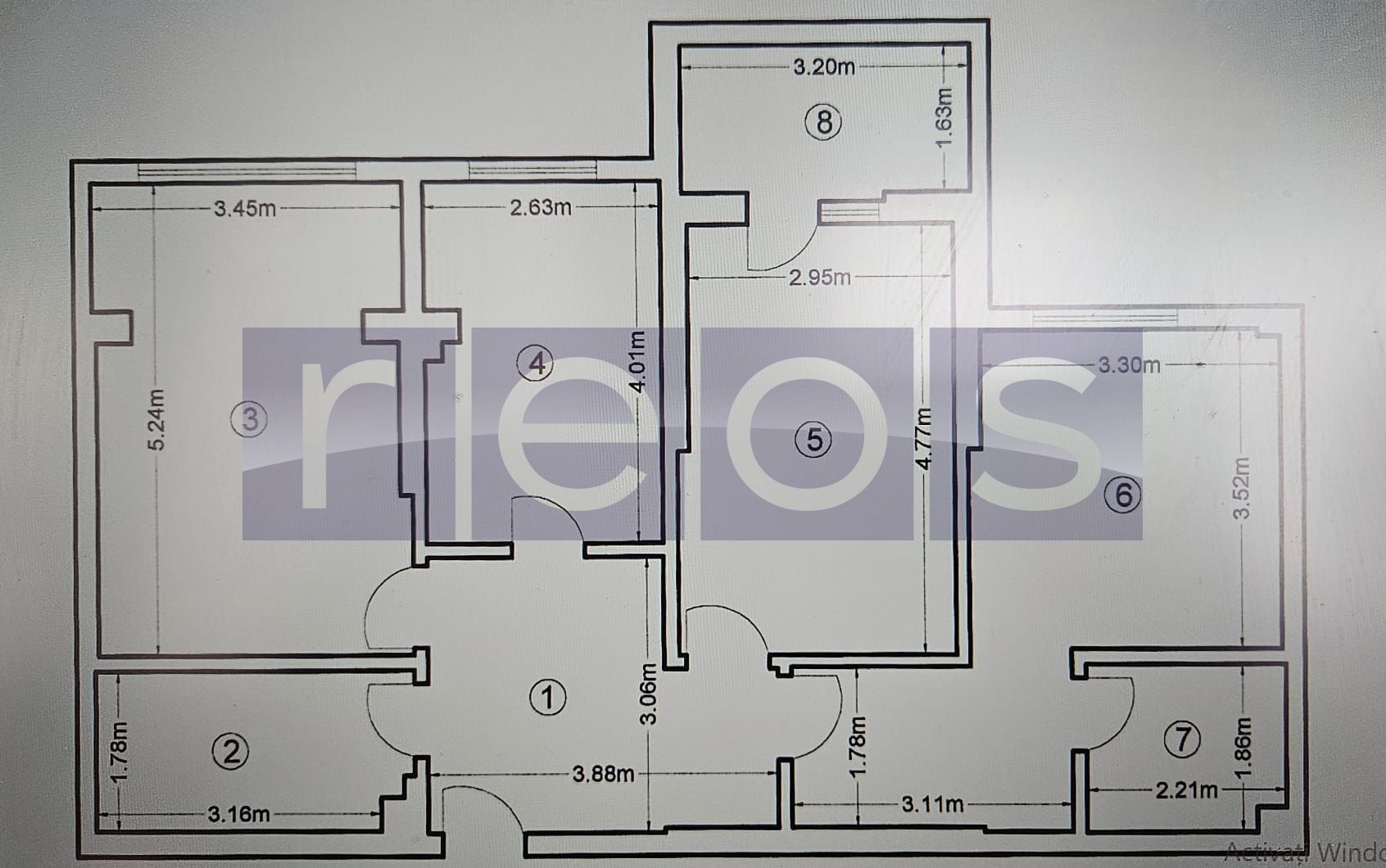 PRELUNGIREA GHENCEA  3 CAMERE 88MP | DECOMANDAT | LOC PARCARE - Poză 9