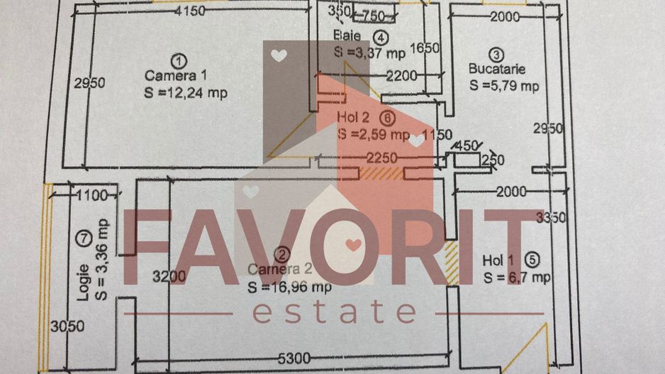 Etaj intermediar. Mobialt si utilat. Cu centrala proprie - Poză 10