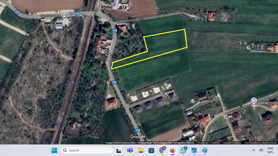 Teren intravilan de vanzare in Balteni | Intravilan | Padurea Scrovistea - Poză 1