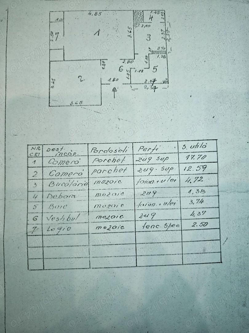 De vanzare ap 2 camere decomandat, zona Kaufland Ferentari - Poză 4