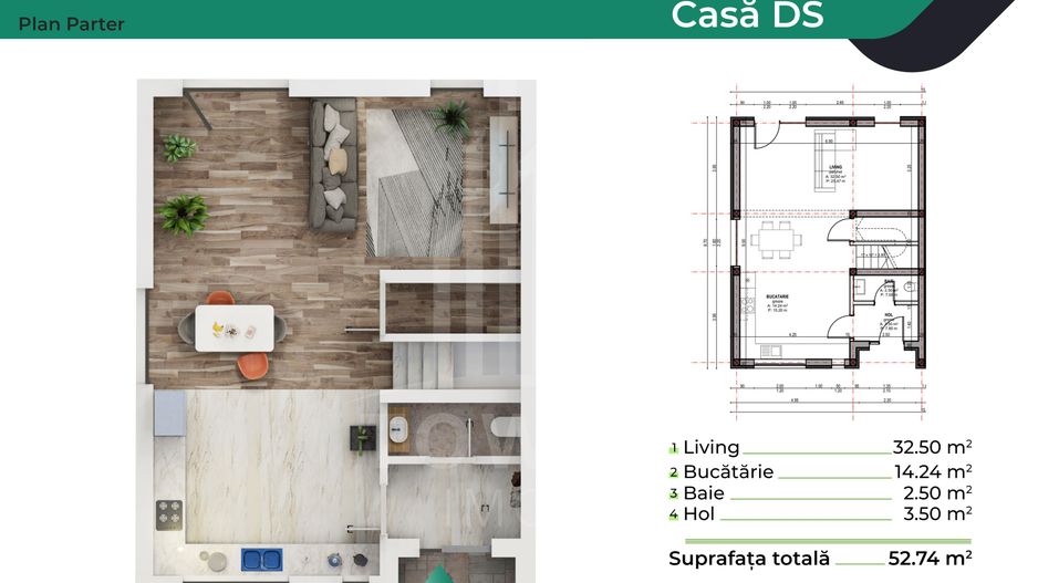 Casă individuală INDEPENDENTĂ ENERGETIC - CARTIER NOU - Poză 5
