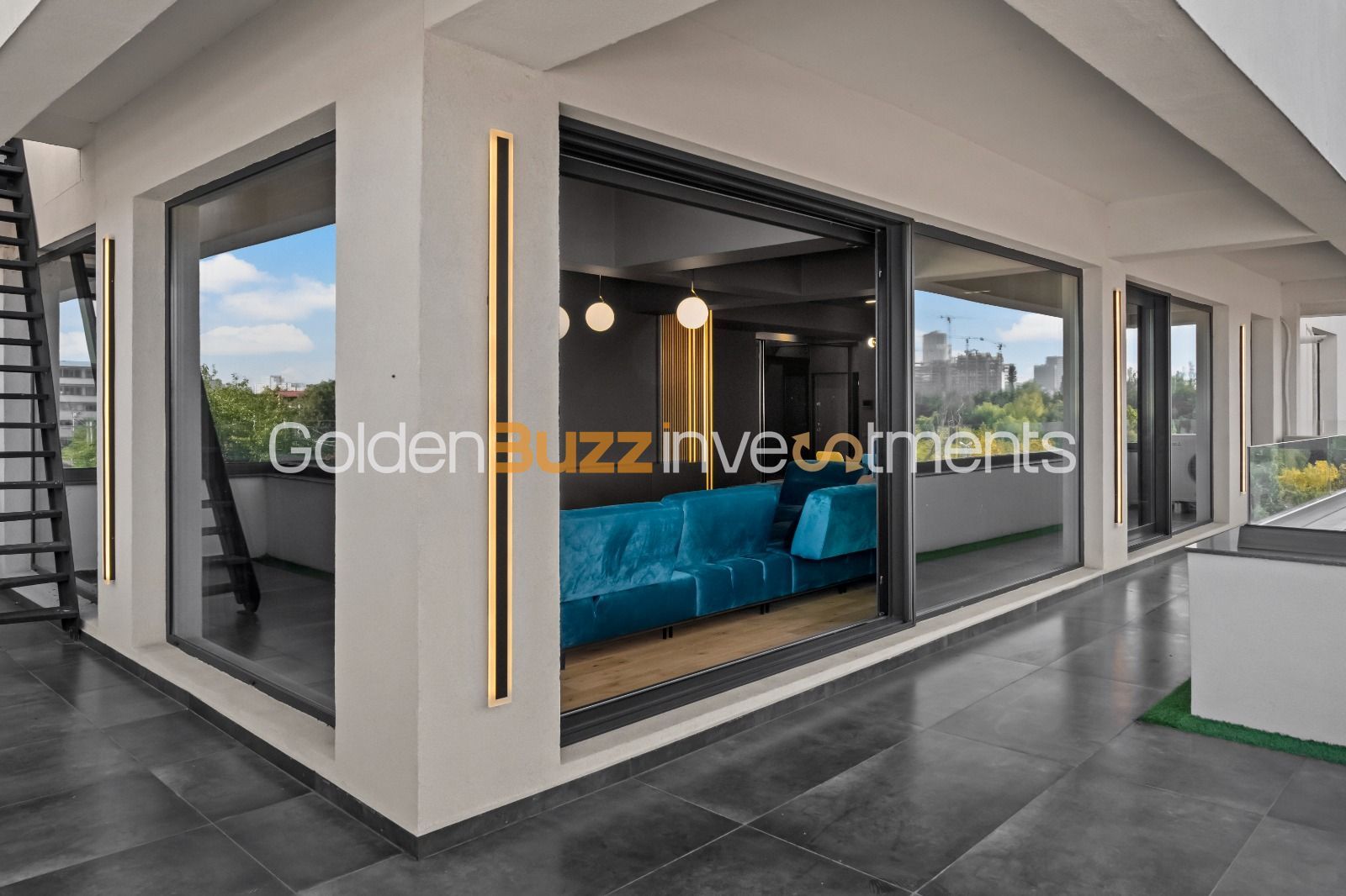 Apartament 3 camere lux | 140 mp | 33 mp terasă | Șos. Petricani - Poză 37