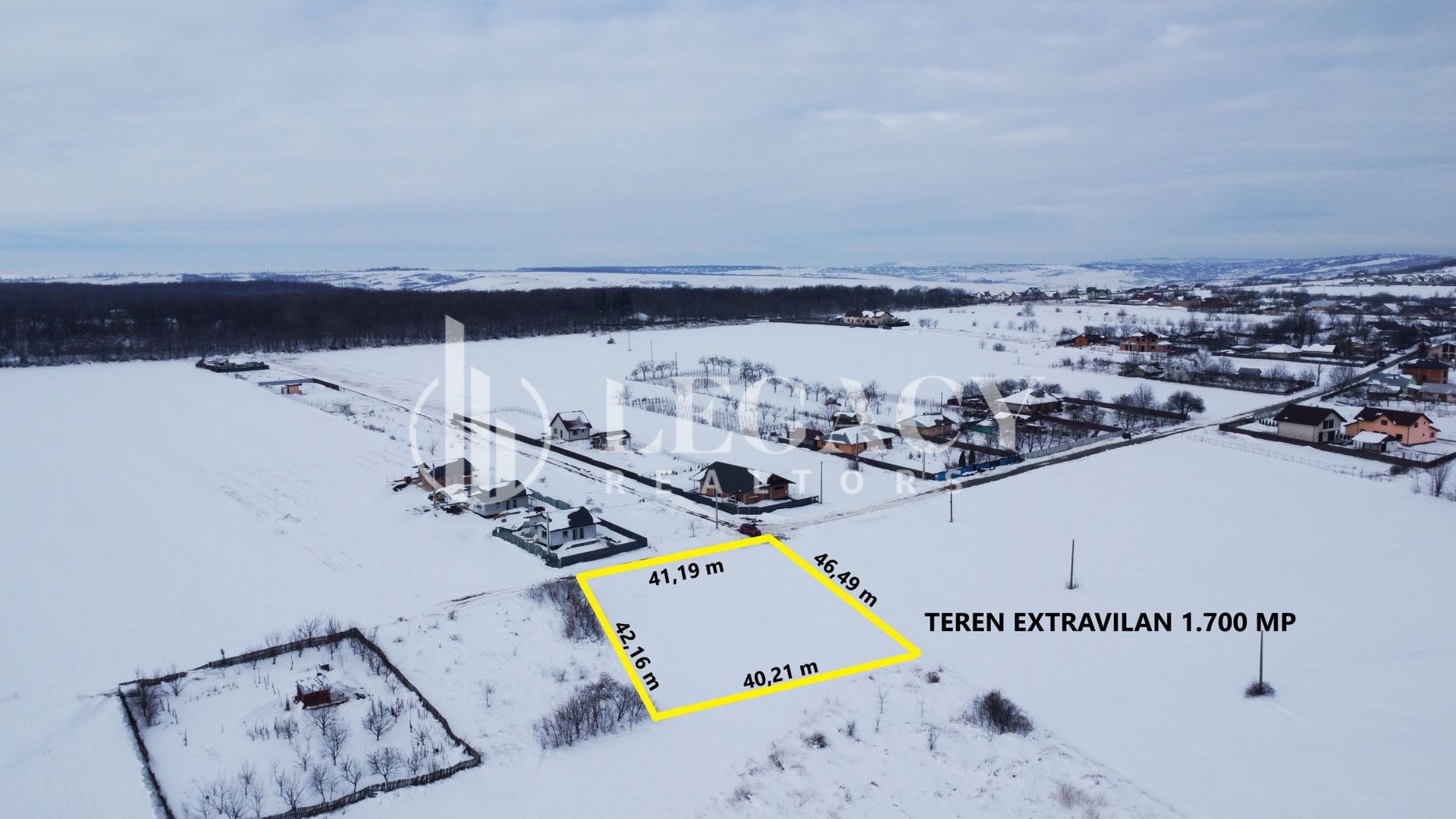 Vânzare - Teren intravilan PUG 2024, 1.700 mp, sat Ciurbești/Miroslava - Poză 3
