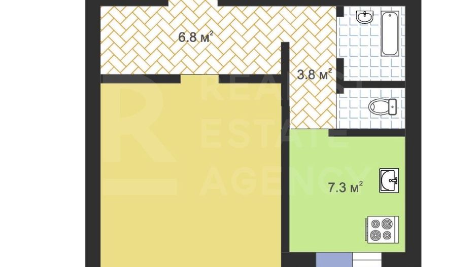 Vânzare, apartament, 2 camere, str.  Grădina Botanică, Botanica - Poză 7