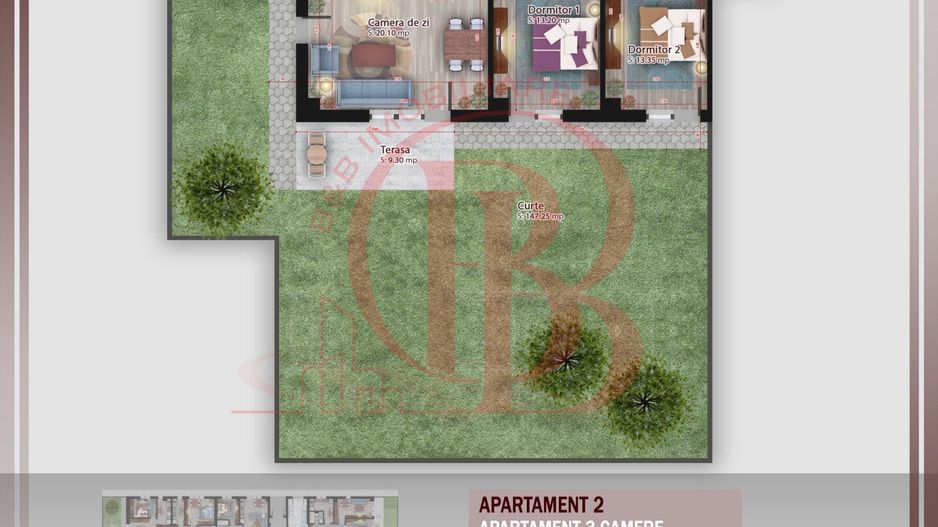 3 camere cu dresing si curte  Titan Pallady Metrou Nicolae Teclu - Poză 1