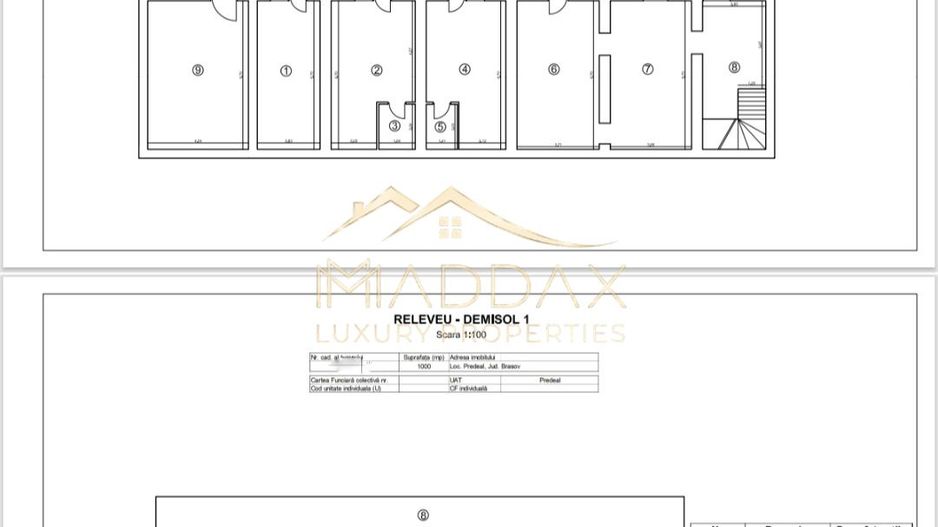 Pensiune Predeal *858mp *teren 1000mp - Schiță 4