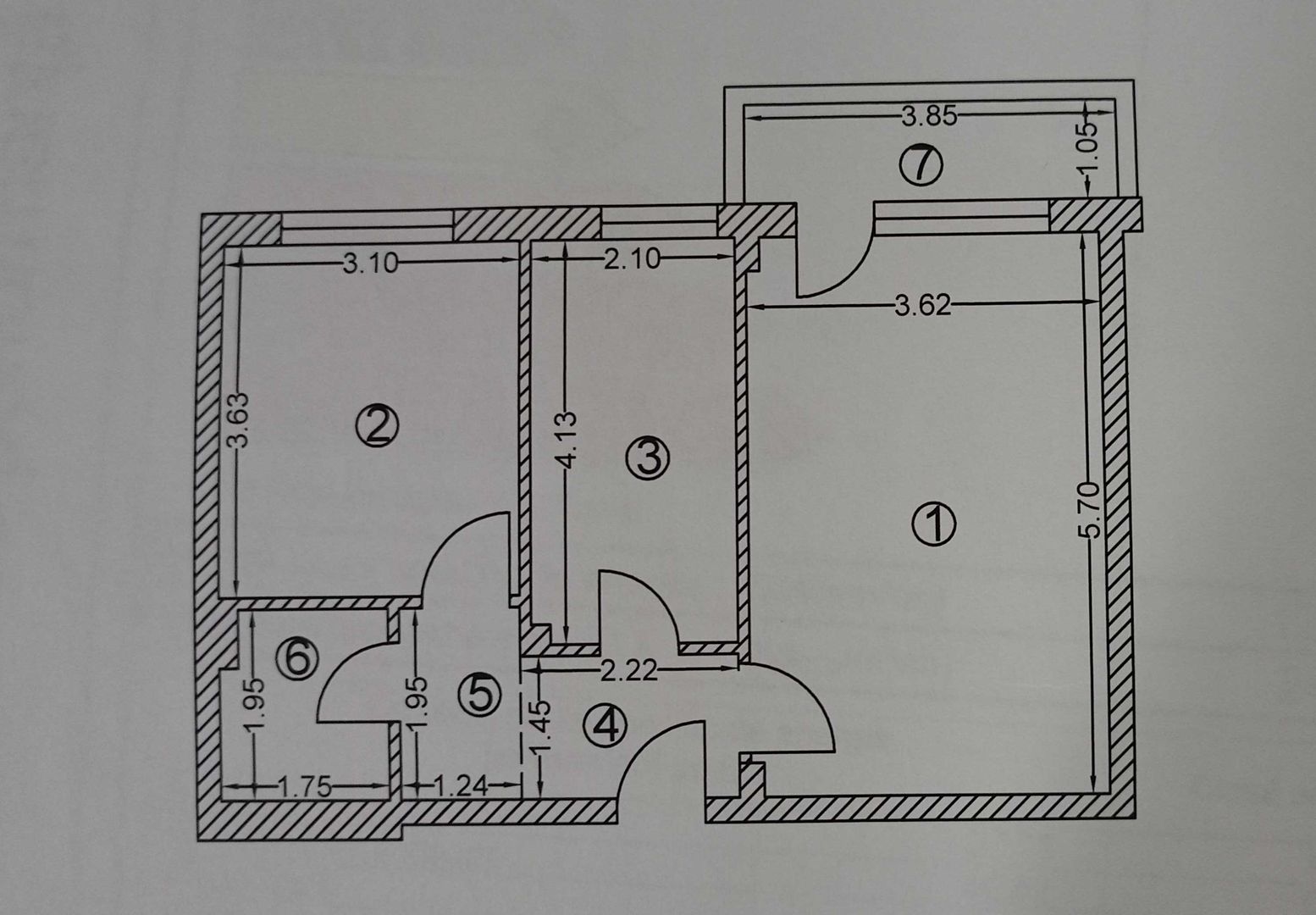 Vanzare apartament 2 camere in Titan Sun Park 4. - Poză 8