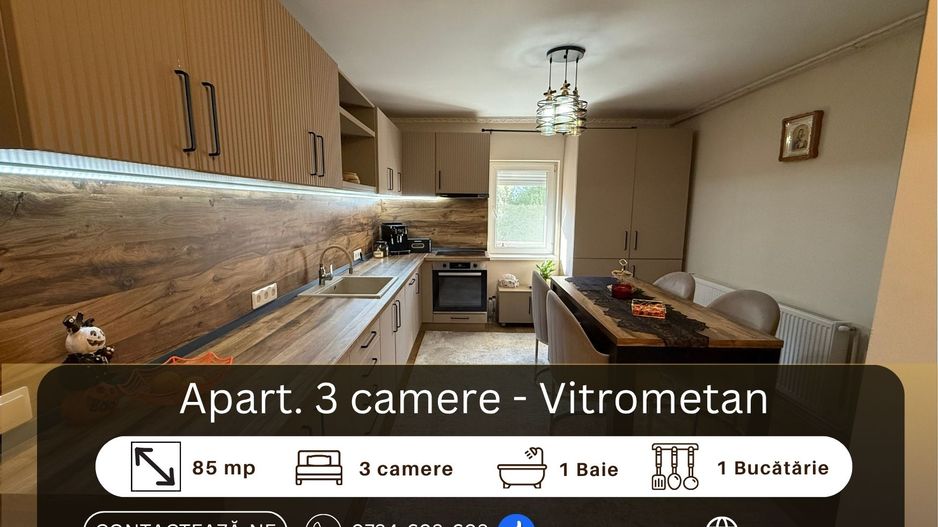 Apartament 3 camere, Medias - Poză 1