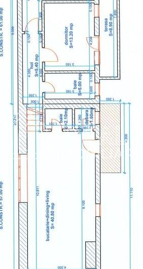 Casă deosebită de închiriat în Cisnădioara, prima inchiriere - Schiță 13
