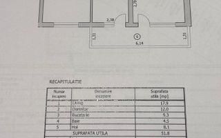 Apartament 2 camere, mobilat si utilat, etaj 2, parcare inclusa, Salaj - Poză 23