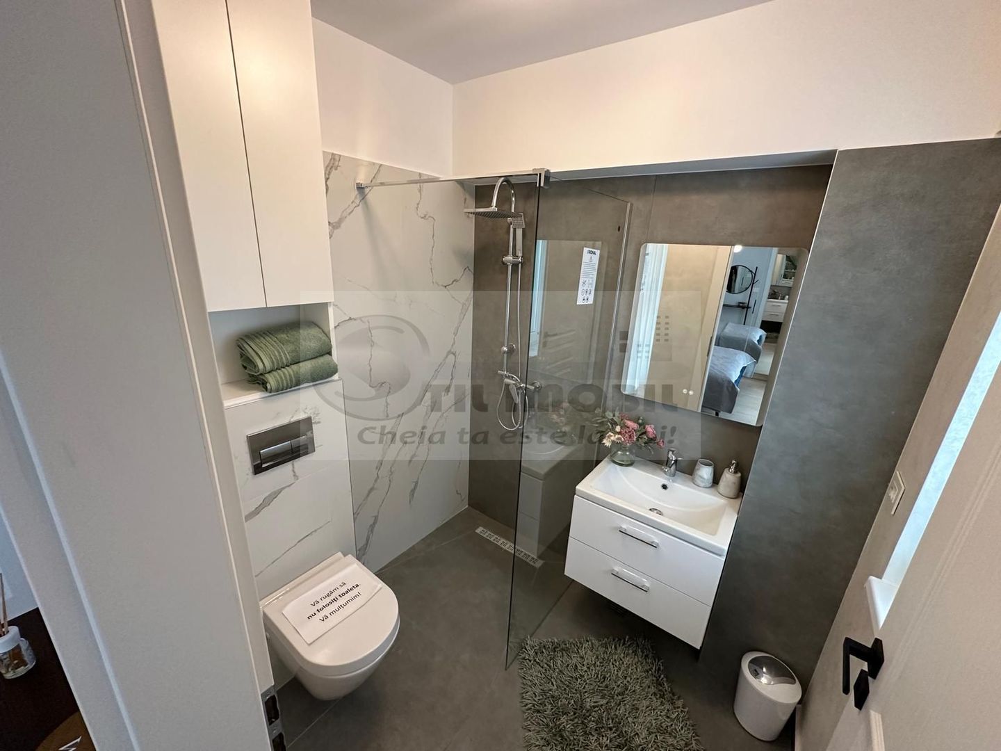 Apartament cu 3 camere in Galata,Iasi , 81.45 mp, etaj 5, bloc nou ! - Poză 10