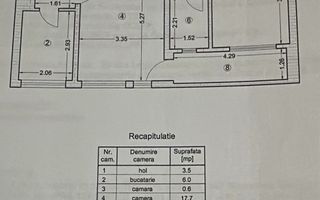 Apartament cu 2 camere de vanzare-Gorjului - Poză 7