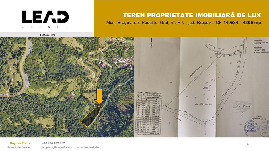 OPORTUNITATE TEREN DEZVOLTARE REȘEDINȚĂ IMOBILIARA DE LUX - Poză 2