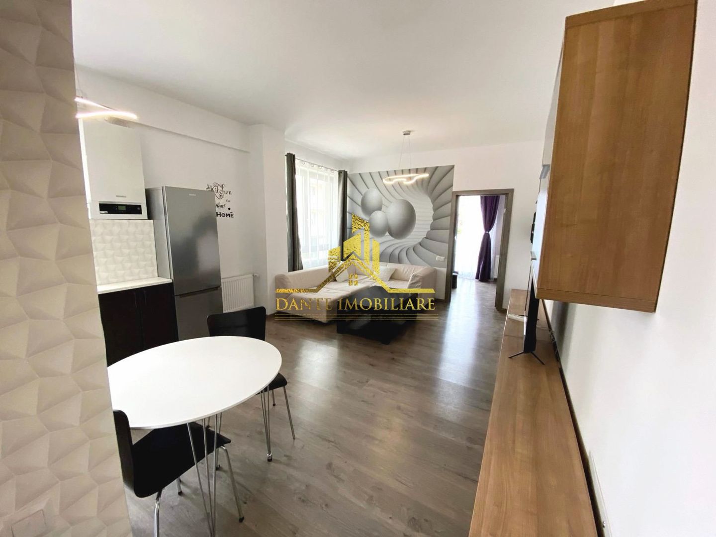 3 camere ,mobilat modern, bloc nou, terasa, parcare, Centru, Ploiesti - Poză 9