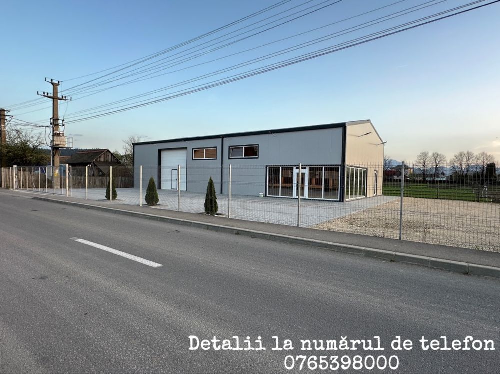 Hală industrială de închiriat, 300 mp, acces facil, Întorsura Buzăului - Poză 7