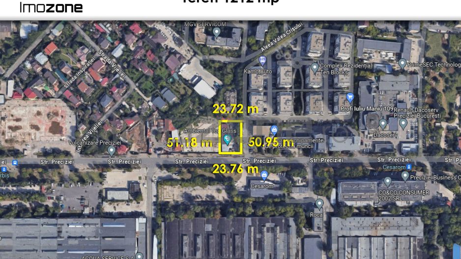 Oportunitate investitie, Militari - Preciziei, teren stradal, 1212 mp! - Poză 4