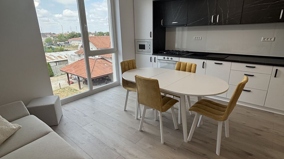 Apartament 3 camerele prima închiriere, în imobil nou Giroc - Poză 9